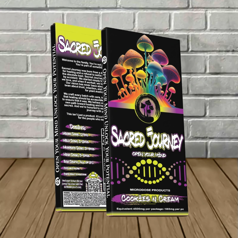 Sacred Journey Chocolate Bar-Cookies & Cream