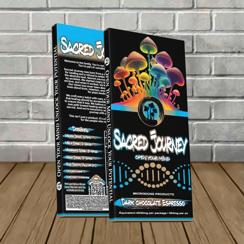 Sacred Journey Chocolate Bar-Dark Chocolate Espresso