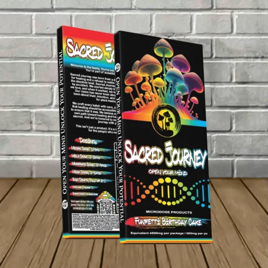 Sacred Journey Chocolate Bar-Funfetti Birthday Cake