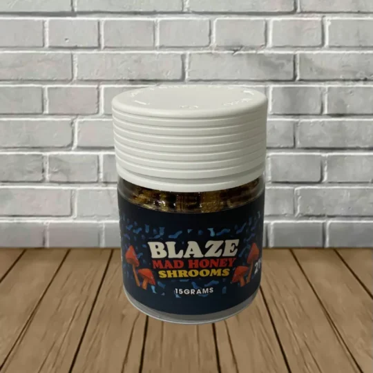 Blaze Mad Honey Infused Shrooms 15g