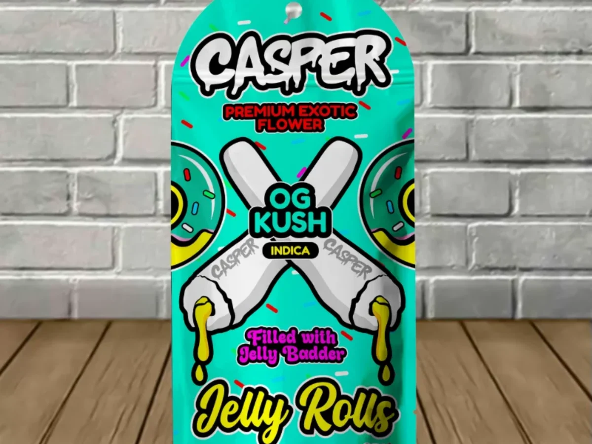 Casper THC-A Jelly Rolls 2g 2ct - DISCONTINUED - Great CBD Shop