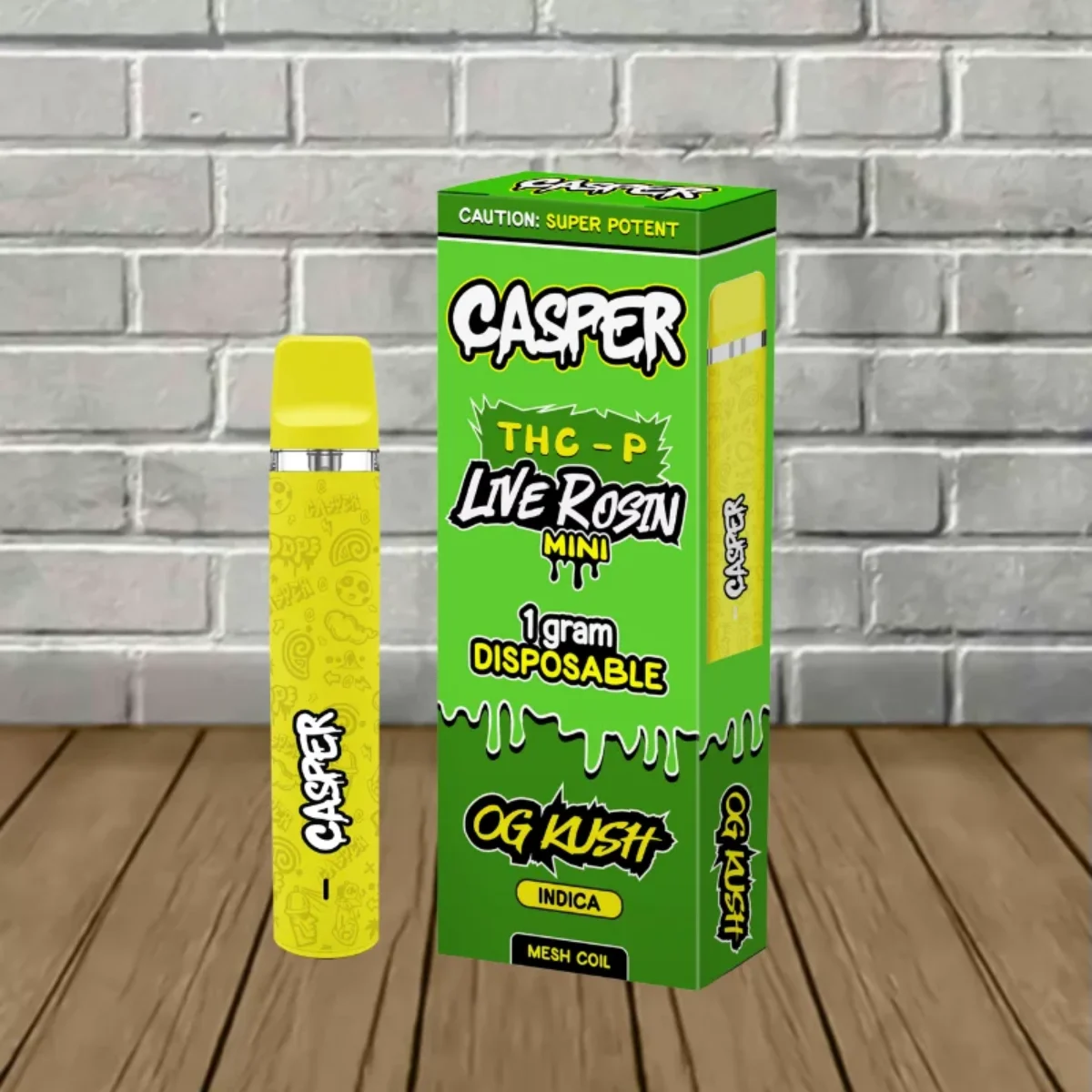 Casper THCp Live Rosin Disposable 1g - DISCONTINUED - Great CBD Shop
