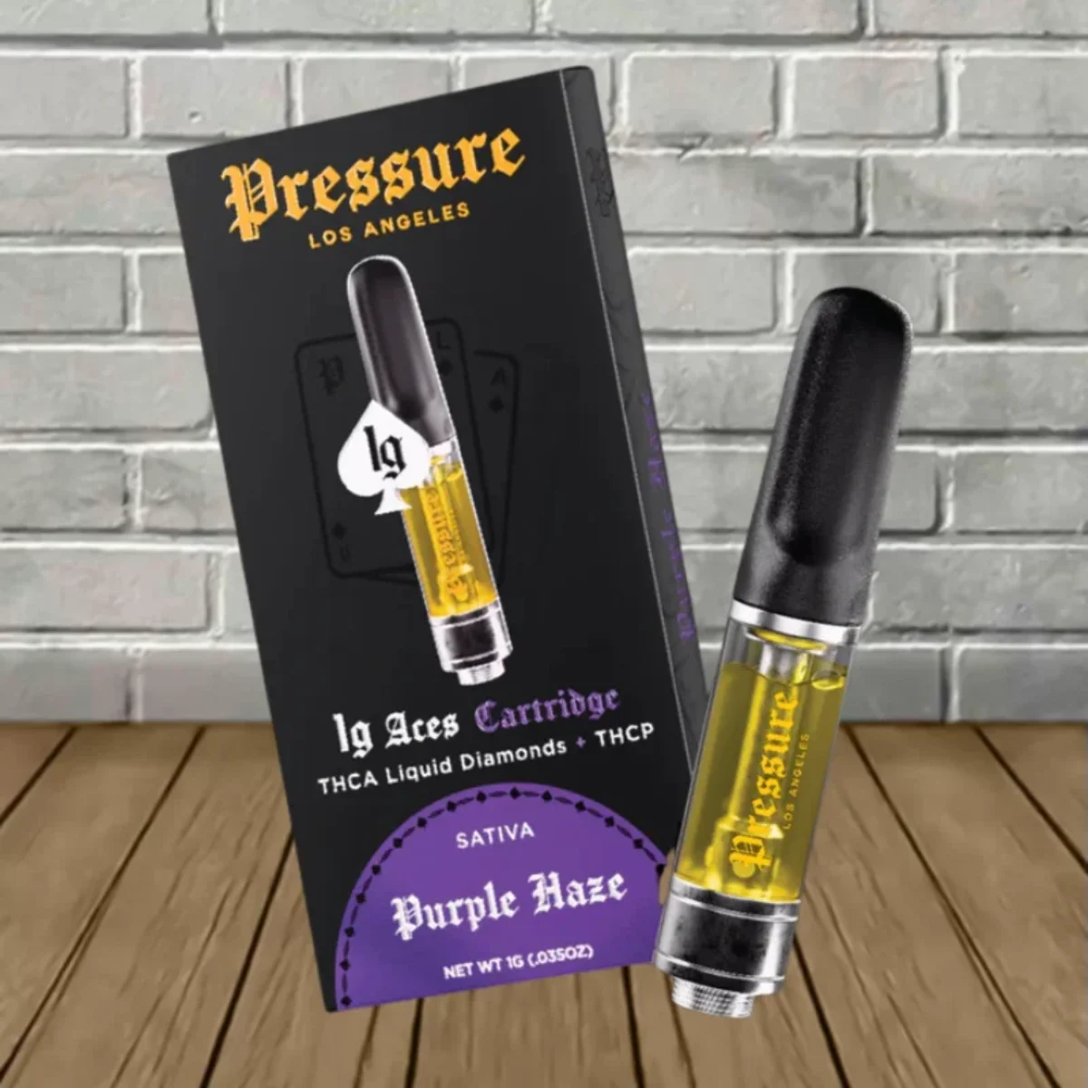 Pressure LA Aces THCa Liquid Diamonds + THCP Cartridge 1g