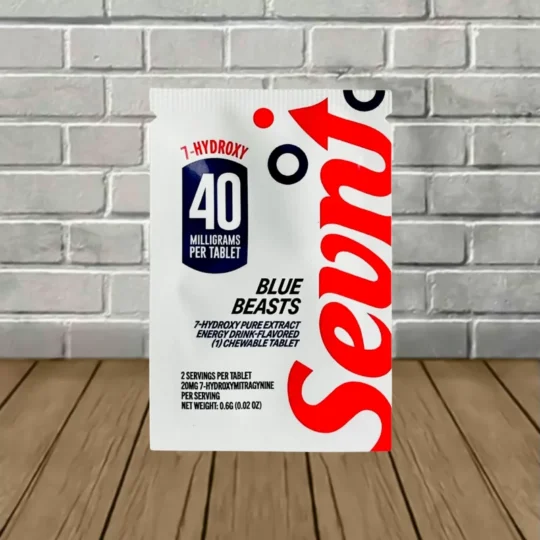 Sevn 7-Hydroxy 40mg Tablets Blue Beasts -- 1ct Single Pack