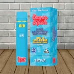 Sugar Rush THCa High Potency THCa Live Resin Disposable 1g Blue Raspberry Lemonade -- Sativa -- DISPOSABLE