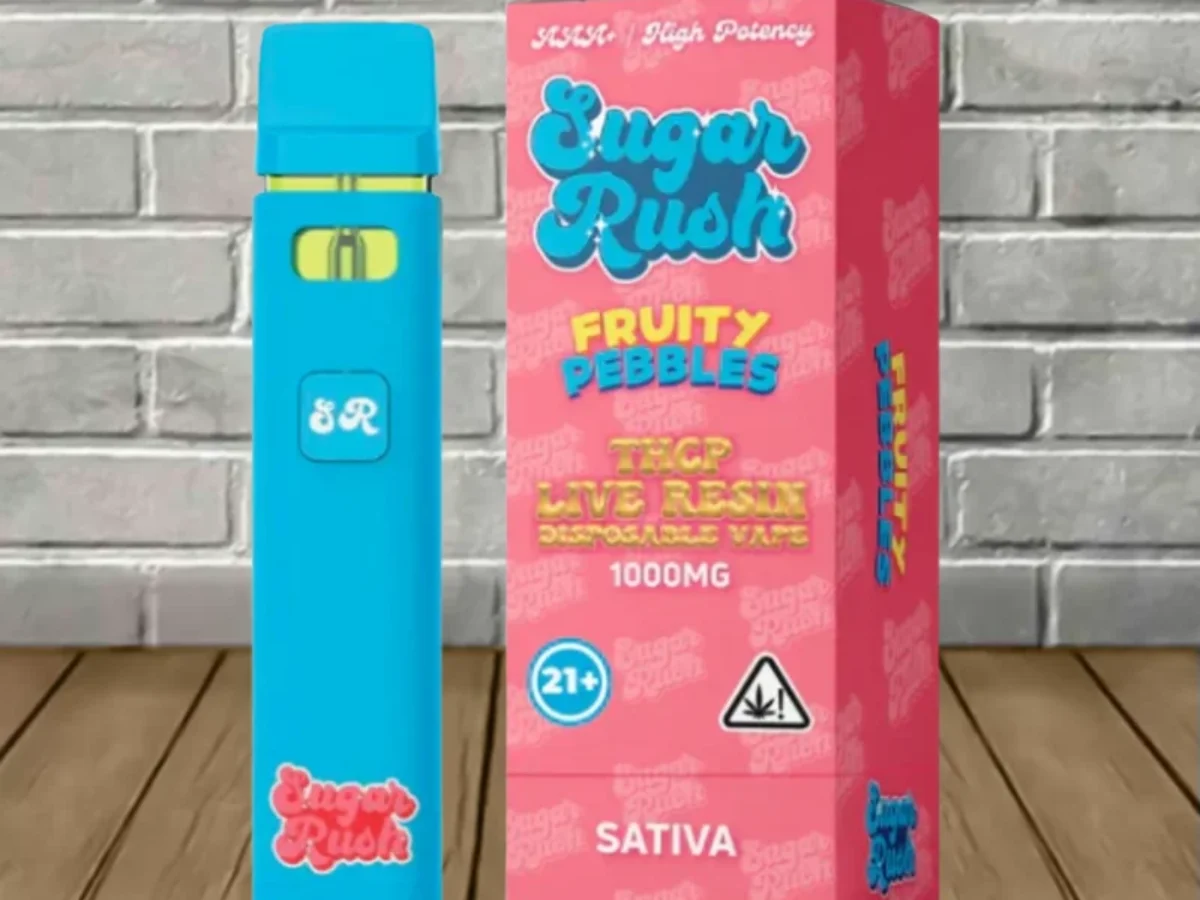 Sugar Rush THCp Live Resin Disposable Vape 1000mg - DISCONTINUED