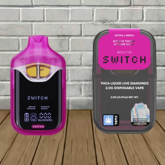 switch vape disposable Boutiq Switch V4 THC-A Disposable Vape 2G