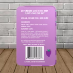 Flintts Mouthwatering Mints 12ct Luxury Grape-Strength (125) Nutrition Facts
