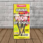 Mamba Madness Four Of A Kind Full Spectrum THCa Pre-Rolls 8g Runtz (Hybrid)