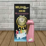 Muha Meds Melted Diamonds THCa Disposable 3.5g Cereal Milk -- Hybrid -- DISPOSABLE