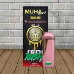 Muha Meds Melted Diamonds THCa Disposable 3.5g Jedi Kush -- Indica -- DISPOSABLE