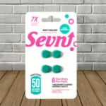 Sevn Ultra Strength 7-Hydroxy Chewable Extract Tablets 4ct Minty Melons ( Melon Mint)