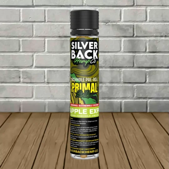 Silverback Hemp Co PRIMAL Rolls – Pre-Roll 1.5g Pineapple Express -- Sativa