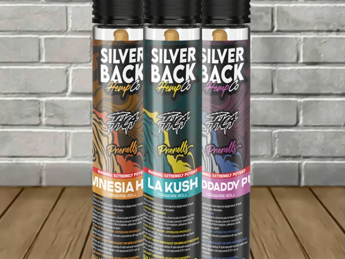 Silverback Hemp Co. THCa Prerolls 1g - Great CBD Shop Silverback Hemp Co. THCa Prerolls 1g - Great CBD Shop