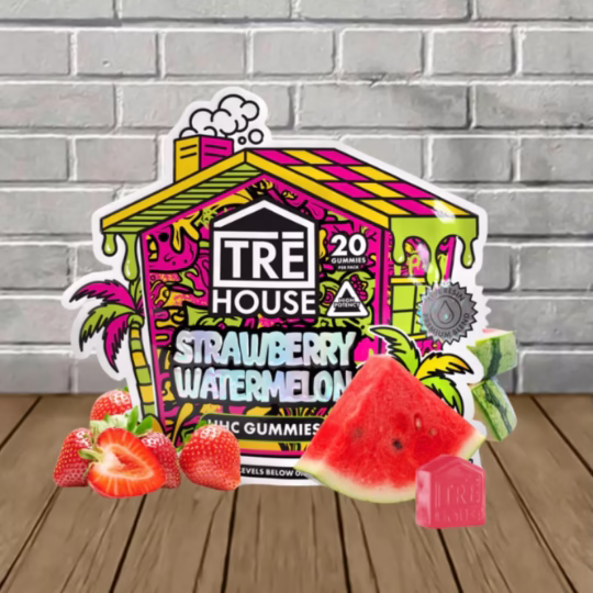 TRE House Strawberry Watermelon HHC Gummies 20ct