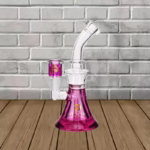 Tsunami 10' Glass Curved Neck Freezable Glycerine Water Pipe Purple