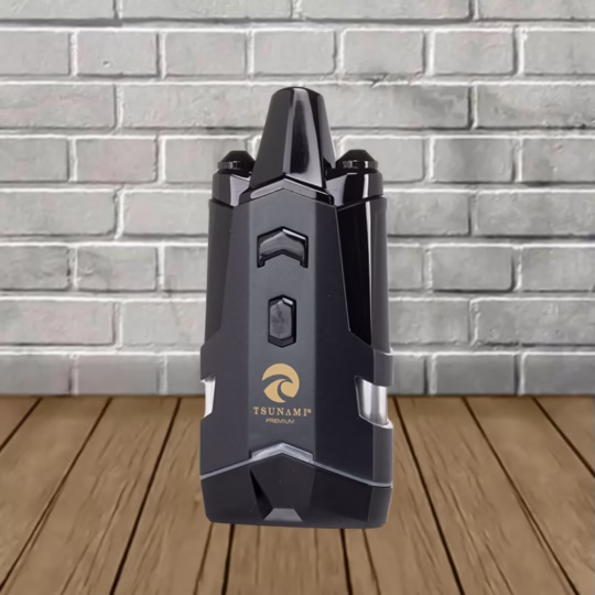 Tsunami Duo Dual Tank 510 Thread Vaporizer 600mAh Black