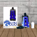 Tsunami Duo Dual Tank 510 Thread Vaporizer 600mAh Blue (1)