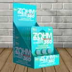 Zohm-7-Hydroxy-Extra-Strength-360mg-BULK-CASE-DEAL-Baja-Black-10-Blister-Packs
