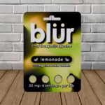 Blur 7-Hydroxymitragynine 200mg Tablets Blister Pack - Lemonade -- 4ct Single Blister Pack