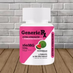 Generic RX 7-Hydroxymitragynine Extra Strength 160mg - Watermelon -- Single Bottle -- 4ct