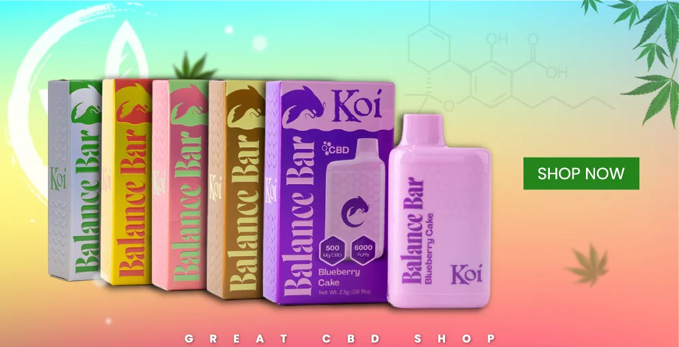 Koi Balance Bar CBD Disposable 500mg
