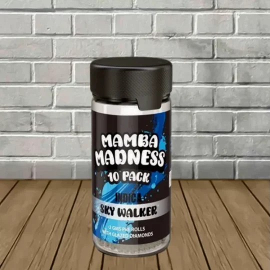 Mamba Madness Diamond Glazed Pre-Roll Jar 10ct Skywalker (Indica)