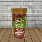 Numb Cannabis Co Delta 8 THC + Delta 9 THC Gummies 2740mg Apple Patch