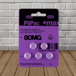 PilPac Max Strength 7-Hydroxy Tablets 80mg 5ct - Grape Soda -- 5ct Blister Pack