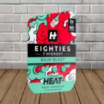 Straight Heat Eighties 7-Hydroxy 80mg 3ct - Baja Blast -- Single Blister Pack