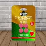 Xtreme Speciosa 7-Hydroxy 200mg Blister Pack - Strawberry -- Single 4ct Blister Pack