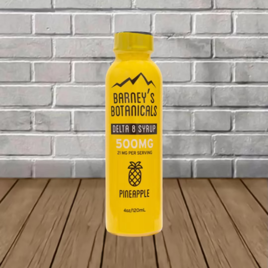 Barney's Botanicals Delta 8 THC Syrup 500mg - Pineapple