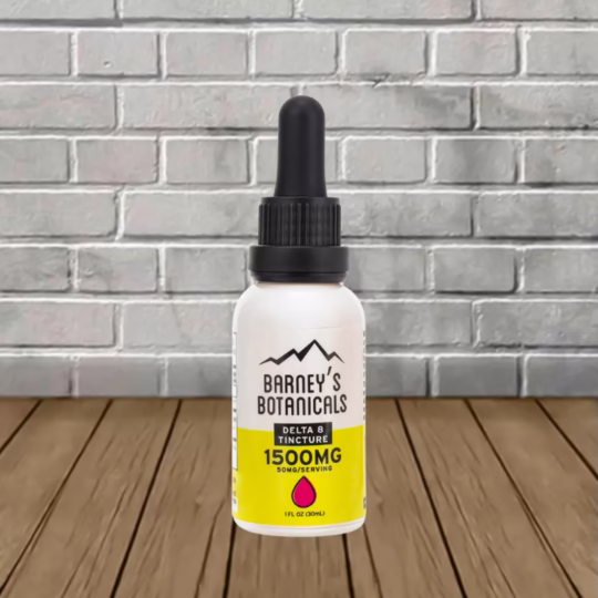 Barney's Botanicals Delta 8 THC Tincture - 1500mg Tincture