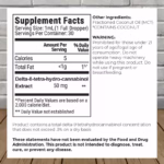 Barney's Botanicals Delta 8 THC Tincture - 1500mg Tincture Supplement Facts