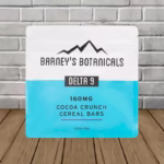 Barney's Botanicals Delta 9 THC Cereal Bars 160mg - Cocoa Crunch