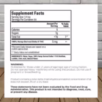 Barney's Botanicals Delta 9 THC Syrup 420mg - Black Cherry Nutirition Facts