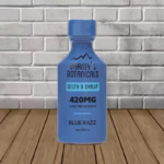 Barney's Botanicals Delta 9 THC Syrup 420mg - Blue Razz