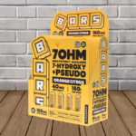 Bars 7-Hydroxy + Pseudo Tablets 160mg by Tre House - Bars Orange Citrus BULK CASE DEAL 10x4ct=40 Tablets NO DISCOUNTS ALLOWED