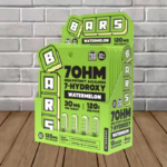 Bars 7-Hydroxy Tablets 120mg by Tre house - Bars Watermelon BULK CASE DEAL 10x4ct= 40 TABLETS NO DISCOUNTS ALLOWED