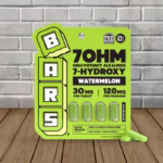 Bars 7-Hydroxy Tablets 120mg by Tre house - Watermelon 4ct Blister Pack