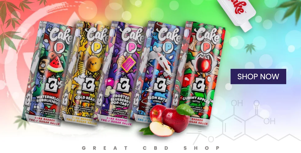 Cake P Badder THC-P + HHC-P Disposable Vape 7g