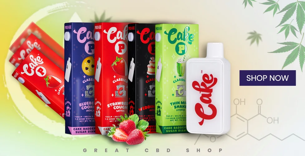 Cake P Classics D8 + THCP Sugar Diamonds Disposable 7g