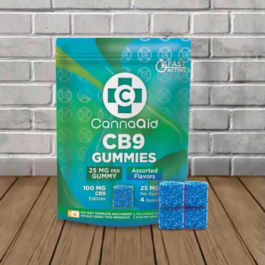 CannaAid CB9 Gummies 100mg