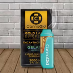 CannaAid Gold Reserve THCa + THCp + THCb DISPOSABLE - Gelato -- Hybrid -- DISPOSABLE
