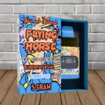 Flying Horse Stoner Blend THCp + HHC + D8 Disposable Vape - 5g - Blueberry Pancake -- Sativa + Wedding Cake -- Indica DISPOSABLE