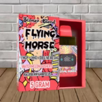 Flying Horse Stoner Blend THCp + HHC + D8 Disposable Vape - 5g - Watermelon Gushers -- Sativa + Raspberry Hibiscus -- Indica DISPOSABLE
