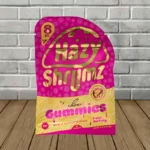 Hazy Shrumz Mushroom Gummies 8ct - Peach Mango -- 8ct Pack