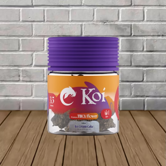 Koi THCa Flower 14lb -- Silver Tier - Ice Cream Cake -- Indica