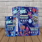 Lil MFs Mushroom Tablets 4ct 8000mg -Blue Razz Bulk Case 10x4ct=40 TABLETS