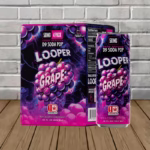 Looper D9 Soda Pop 50mg - Grape 4 Pack